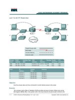 Tài liệu Lab 11.2.3b VTY Restriction docx