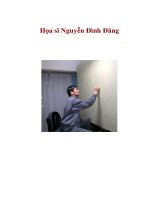 Tài liệu Họa sĩ Nguyễn Đình Đăng docx