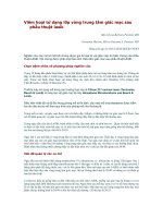 Tài liệu Viêm hoại tử dạng lớp vùng trung tâm giác mạc sau phẫu thuật lasik docx