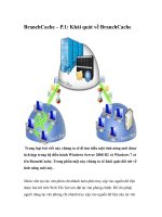 Tài liệu BranchCache – P.1: Khái quát về BranchCache pptx