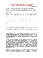 Tài liệu So sánh các hàm phân bố mật độ tần suất dùng trong tính toán mưa ở ĐBSCL docx