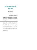 Tài liệu Phương pháp số dự báo thời tiết docx