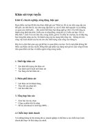 Tài liệu Khảo sát trực tuyến doc