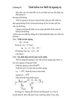 Tài liệu thiết kế hệ thống lạnh cho xí nghiệp, chương 15 pdf