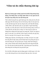 Tài liệu Viêm tai do chấn thương khí áp doc