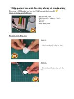 Tài liệu Thiệp popup hoa anh đào nhẹ nhàng và duyên dáng pdf