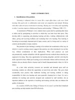 A STUDY ON THE USE OF PEER TEACHING IN ESP CLASSES AT THE COLLEGE OF SCIENCE, VIETNAM NATIONAL UNIVERSITY   HANOI