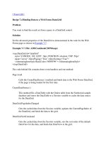 Tài liệu Binding Data to a Web Forms DataGrid ppt