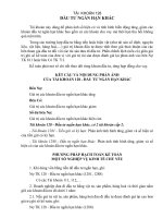 Tài liệu TÀI KHOẢN 128 - ĐẦU TƯ NGẮN HẠN KHÁC pptx