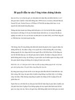 Tài liệu Bí quyết đầu tư của 5 ông trùm chứng khoán docx