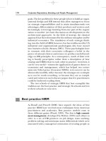 Tài liệu Corporate Reputations, Branding and People Management 20 docx