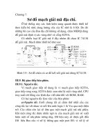 Tài liệu Thiết kế mạch quang báo kết hợp KIT VXL và máy tính, chương 7 pptx