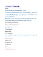 Tài liệu Adverbs (Trạng từ) docx