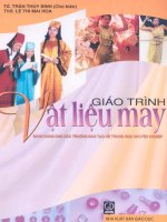 Tài liệu Giáo trình vật liệu may ppt