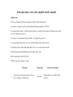 Tài liệu Xin gia hạn visa cho người nước ngoài ppt