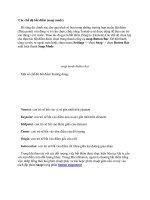 Tài liệu Các chế độ bắt điểm (snap mode) doc