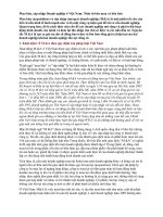 Tài liệu Mua bán, sáp nhập Doanh nghiệp ở Việt Nam (M&A) doc