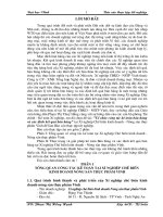 BÁO CÁO THỰC TẬP TỐT NGHIỆP: Tổ chức công tác kế toán bán hàng và xác định kết quả kinh doanh