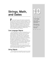 Tài liệu Javascript bible_ Chapter 10 doc