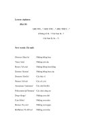 Tài liệu Tiếng Anh lớp 1, 2 - Lesson eighteen (Bài 18) ARE WE...? ARE YOU...? ARE THEY...? pdf