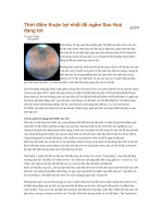 Tài liệu Thời điểm thuận lợi nhất để ngắm Sao Hoả đang tới docx