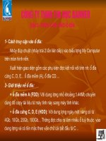 Tài liệu Bai 2- Cac thao tac voi thu muc doc