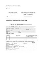 Tài liệu Tạm dừng kinh doanh của doanh nghiệp docx
