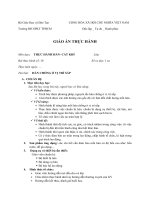 Tài liệu GIÁO ÁN THỰC HÀNH CHUYÊN NGÀNH CƠ KHÍ ppt