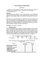 Tài liệu Toilet design for rural areas doc