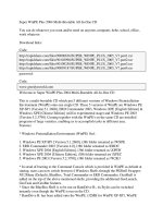 Tài liệu Super WinPE Plus 2004 Multi-Bootable All-In-One CD docx