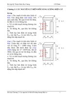 Tài liệu Bài tập các nguyên lý biến đổi năng lượng điện cơ pdf