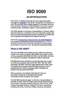 Tài liệu ISO 9000 _ AN INTRODUCTION ppt