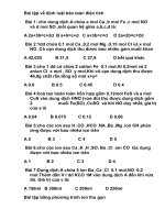 Tài liệu Định luật bảo toàn điện tích pdf