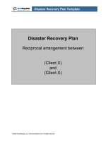 Tài liệu Disaster Recovery Plan Template docx