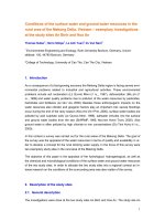 Tài liệu Conditions of the surface water and ground water resources in the rural area of the Mekong Delta, Vietnam pptx