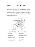 Tài liệu Tính toán cần cẩu Derrick tải trọng nâng 3T dùng cho tàu thủy - chương 7: thiết kế phanh docx