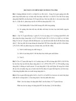 Tài liệu BÀI TOÁN CÓ THÊM MỘT SỐ PHẢN ỨNG PHỤ doc