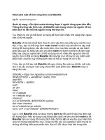 Tài liệu Khám phá một số tính năng khác của Makefile pptx