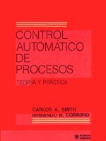 Control automatico de procesos (smith y corripio) 