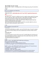 Tài liệu Để cài WMP 11 hay IE 7 ppt