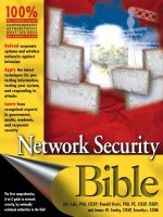 Tài liệu Network Security Bible ppt