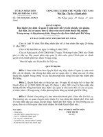 Tài liệu Quyết định số 102/2006/QĐ-UBND doc