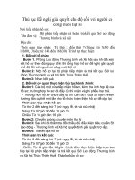 Tài liệu Thủ tục Đề nghị giải quyết chế độ doc