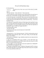 Tài liệu Thủ tục Ký kết hợp đồng tín dụng docx