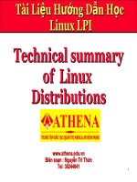 Tài liệu Technical summary pptx