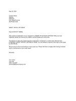 Tài liệu DENIAL OF CREDIT ppt