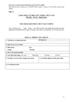 Tài liệu Bản khai hóa chất doc