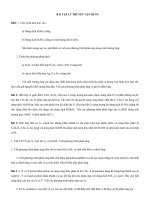 Tài liệu BÀI TẬP LÝ THUYẾT VẬN DỤNG pptx