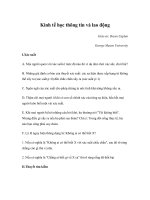 Tài liệu Kinh tế lao động - Phần 6 doc