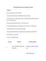 Tài liệu Thi nâng ngạch giảng viên lên giảng viên chính pptx